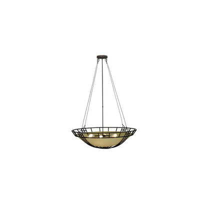 Flowing Cross 6 Light 48" Wide Pendant