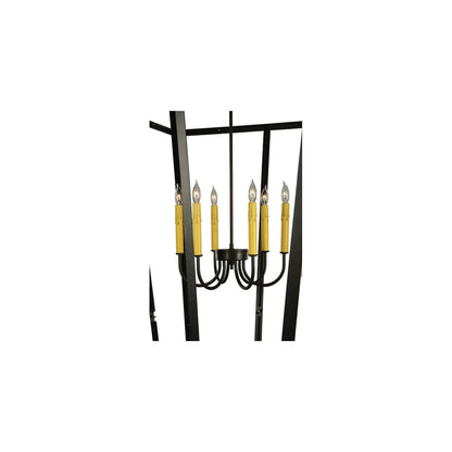 Mission 6 Light 51" Wide Pendant