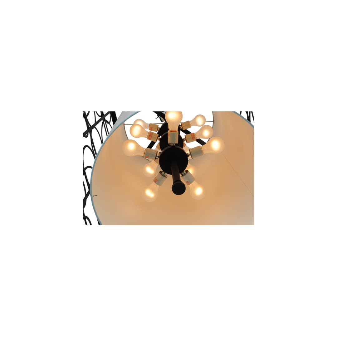Revival 15 Light 37" Wide Cage Pendant