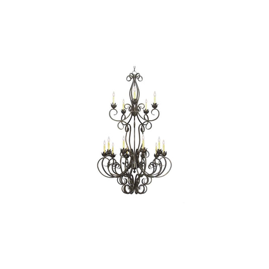 Alexis 15 Light 42" Wide Taper Candle Style Chandelier