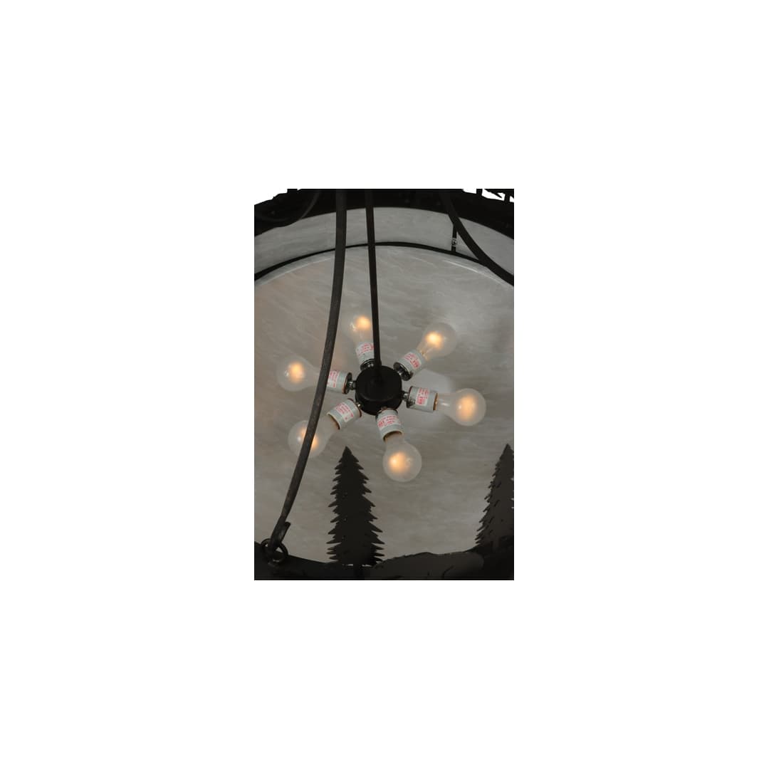 Fisherman 6 Light 32" Wide Pendant