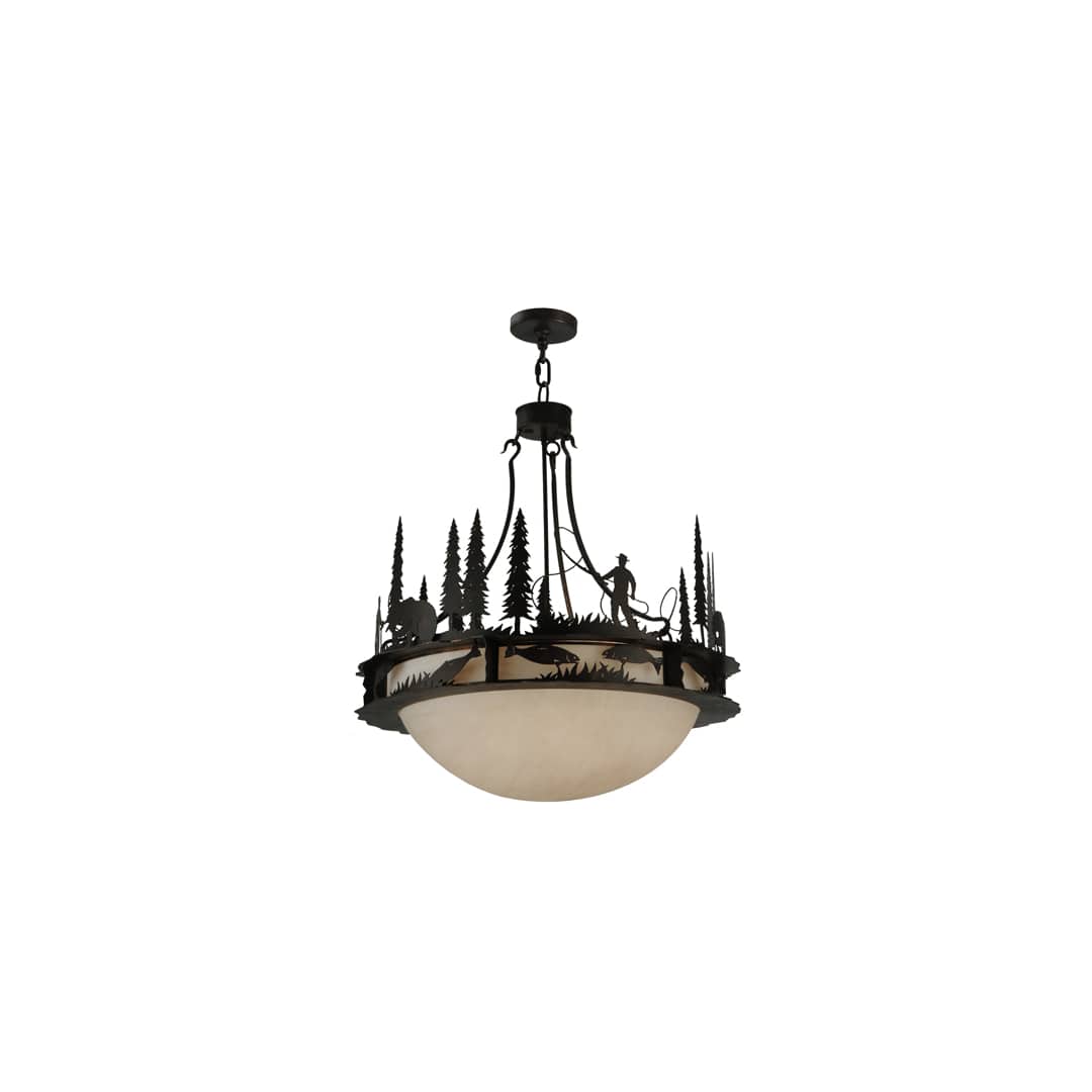 Fisherman 6 Light 32" Wide Pendant