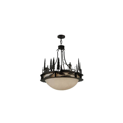 Fisherman 6 Light 32" Wide Pendant