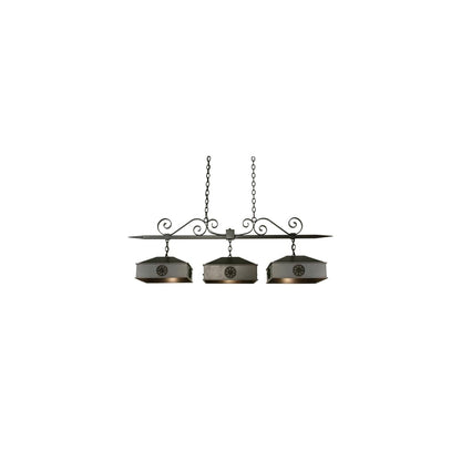 Stefano 3 Light 14" Wide Linear Pendant