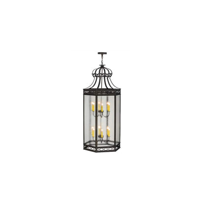 Estancia 12 Light 27" Wide Taper Candle Pendant