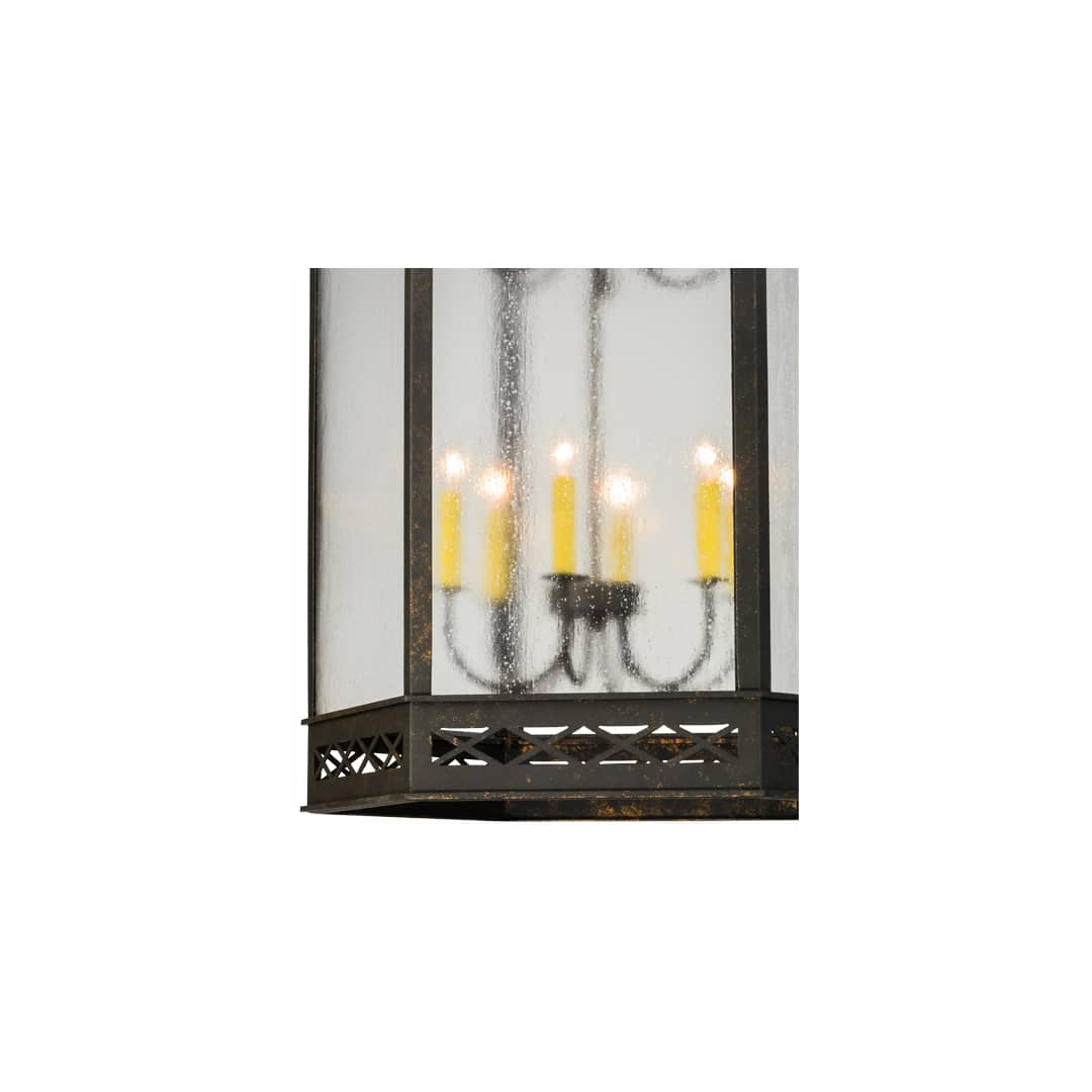 Estancia 12 Light 27" Wide Taper Candle Pendant