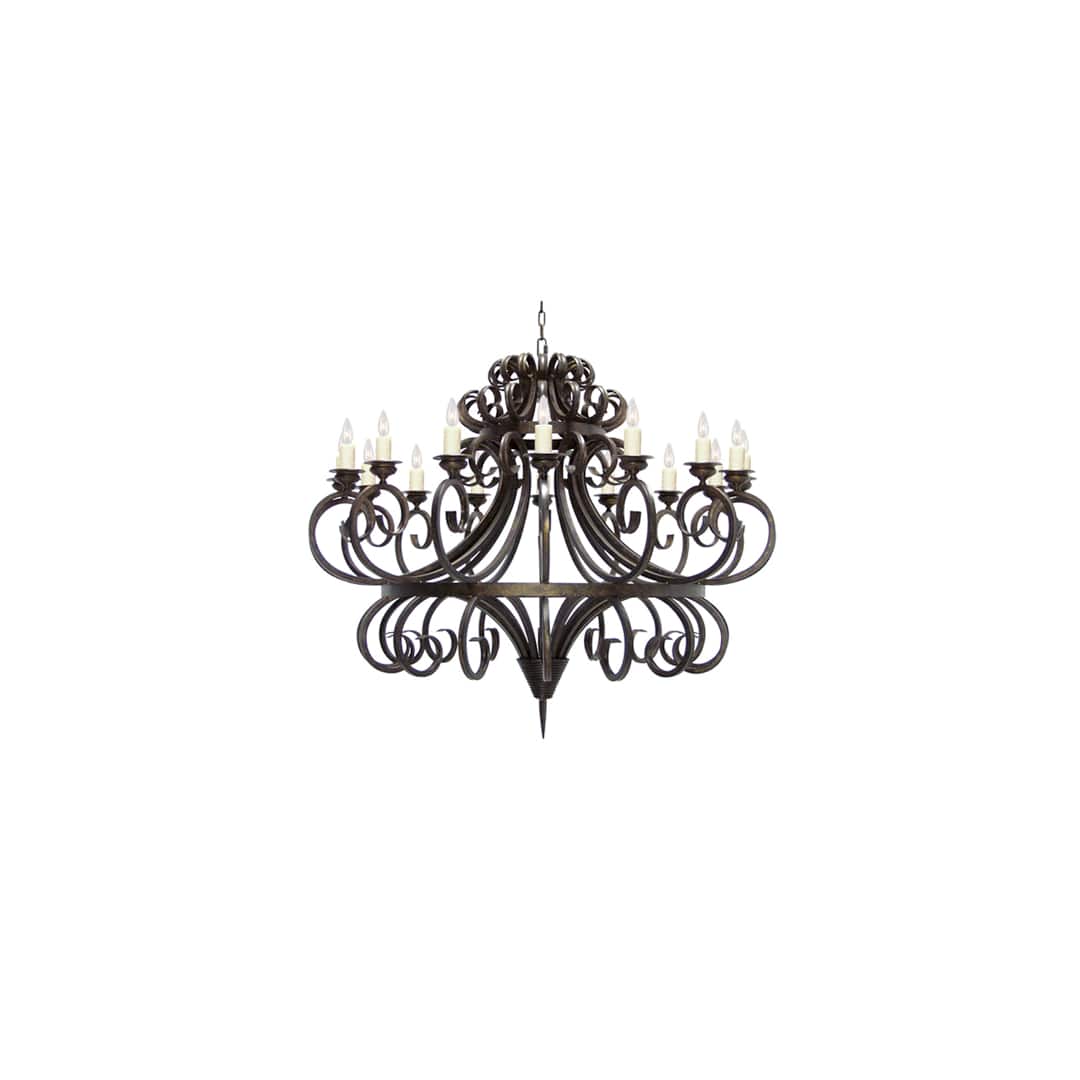 Symen 16 Light 60" Wide Taper Candle Style Chandelier