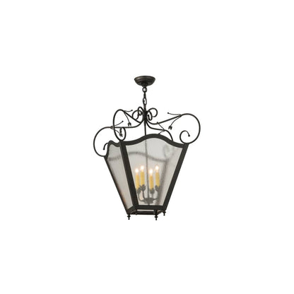 Terena 4 Light 29" Wide Taper Candle Pendant