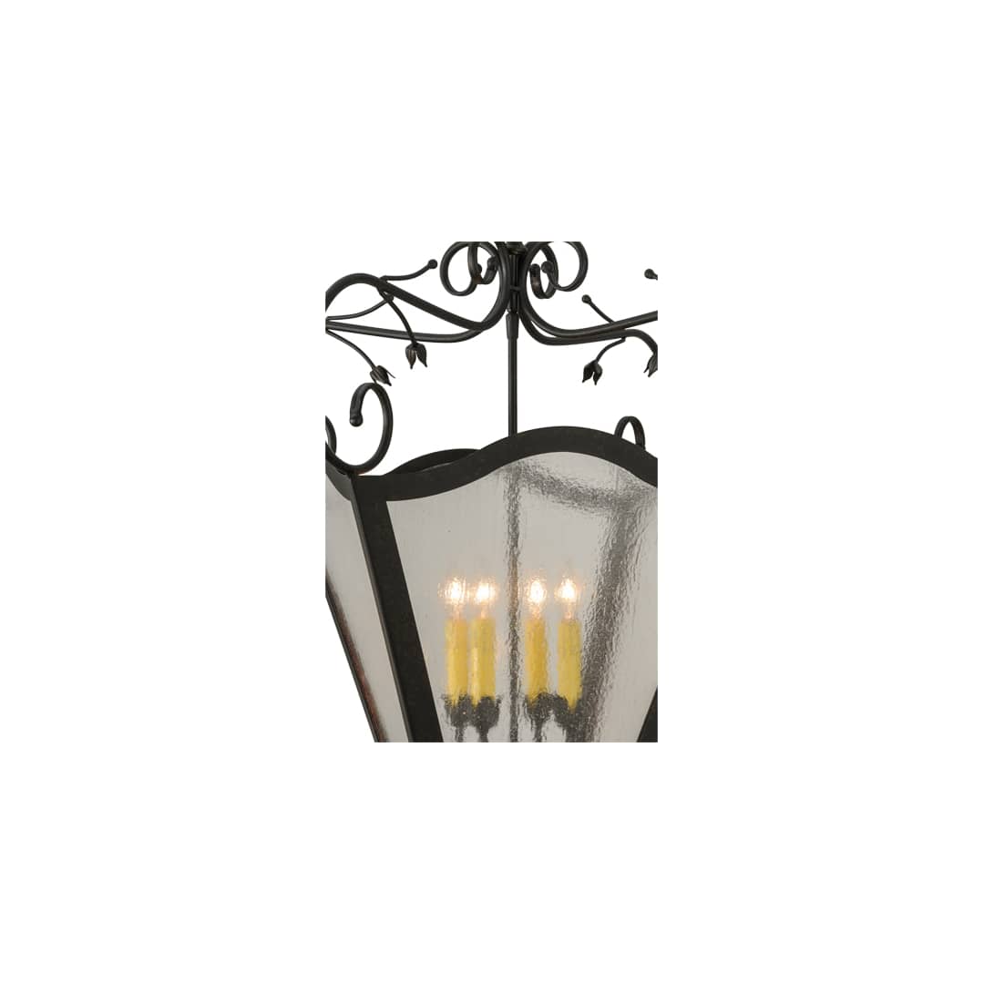 Terena 4 Light 29" Wide Taper Candle Pendant