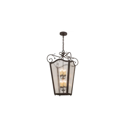 Tessa 8 Light 28" Wide Taper Candle Pendant