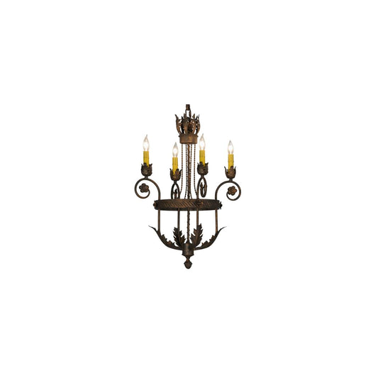 Antonia 4 Light 18" Wide Taper Candle Style Chandelier