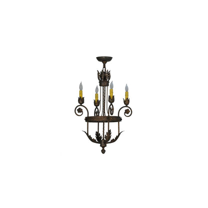 Antonia 4 Light 18" Wide Taper Candle Style Chandelier