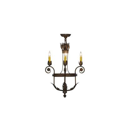 Antonia 4 Light 18" Wide Taper Candle Style Chandelier