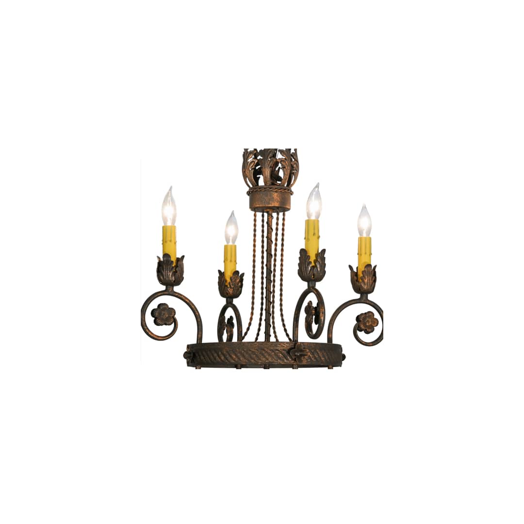 Antonia 4 Light 18" Wide Taper Candle Style Chandelier