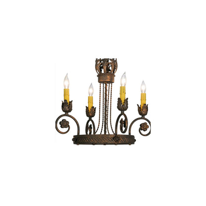 Antonia 4 Light 18" Wide Taper Candle Style Chandelier