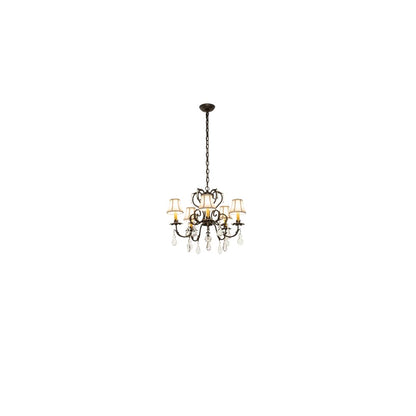 Chantilly 5 Light 24" Wide Crystal Chandelier