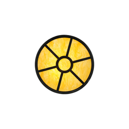 Donya 4 Light 26" Wide Semi-Flush Drum Ceiling Fixture - Cajun Spice Finish