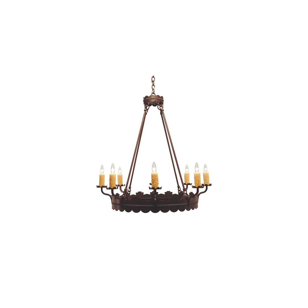 Sergio 8 Light 36" Wide Taper Candle Style Chandelier