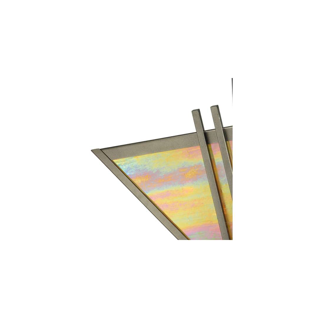 Zeta 4 Light 33" Wide Semi-Flush Ceiling Fixture