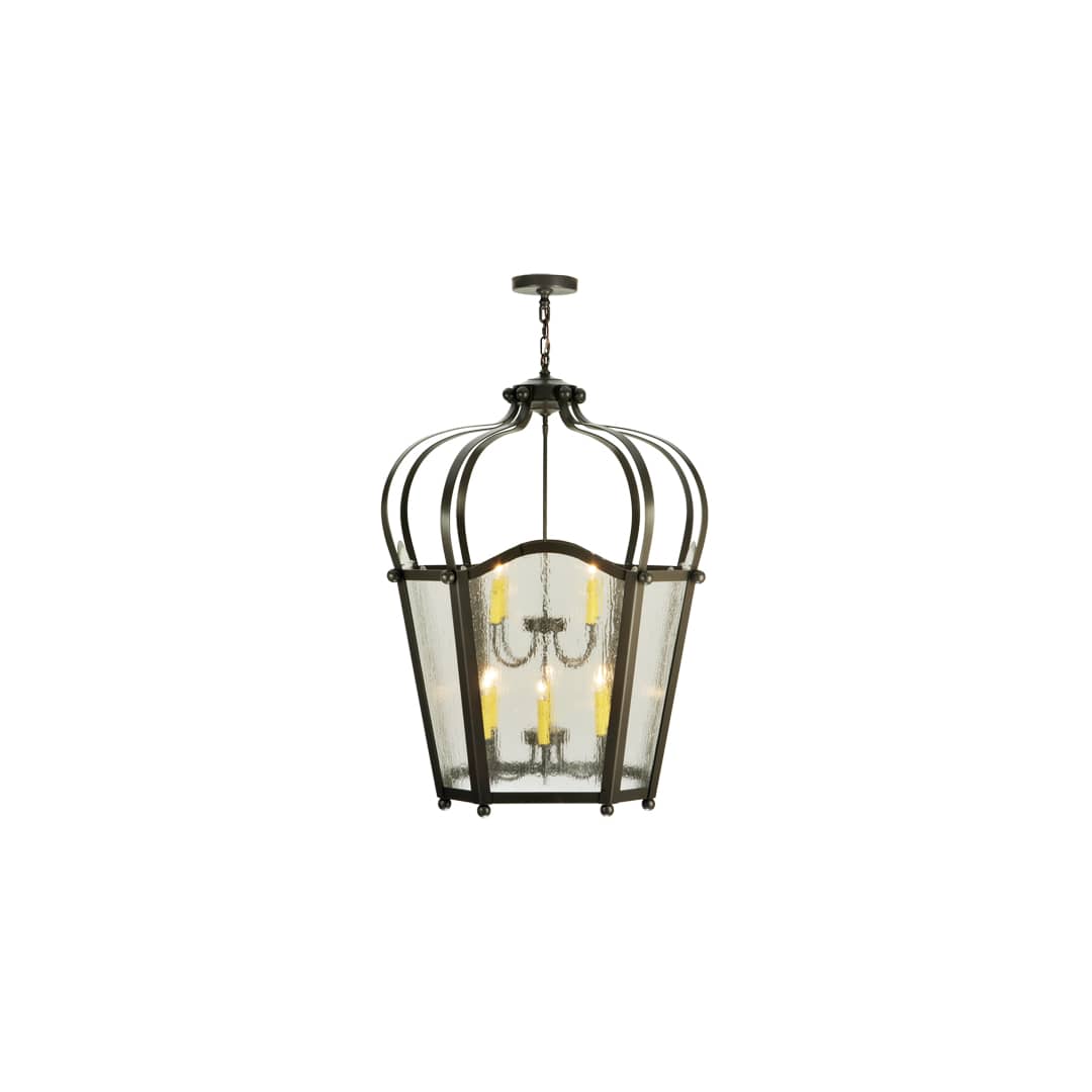 Citadel 10 Light 33" Wide Taper Candle Pendant
