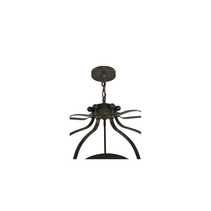 Citadel 10 Light 33" Wide Taper Candle Pendant