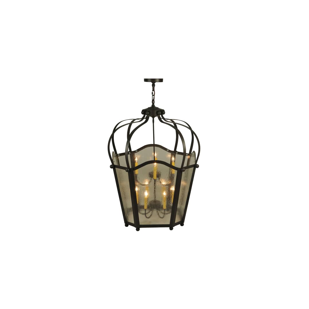 Citadel 10 Light 33" Wide Taper Candle Pendant