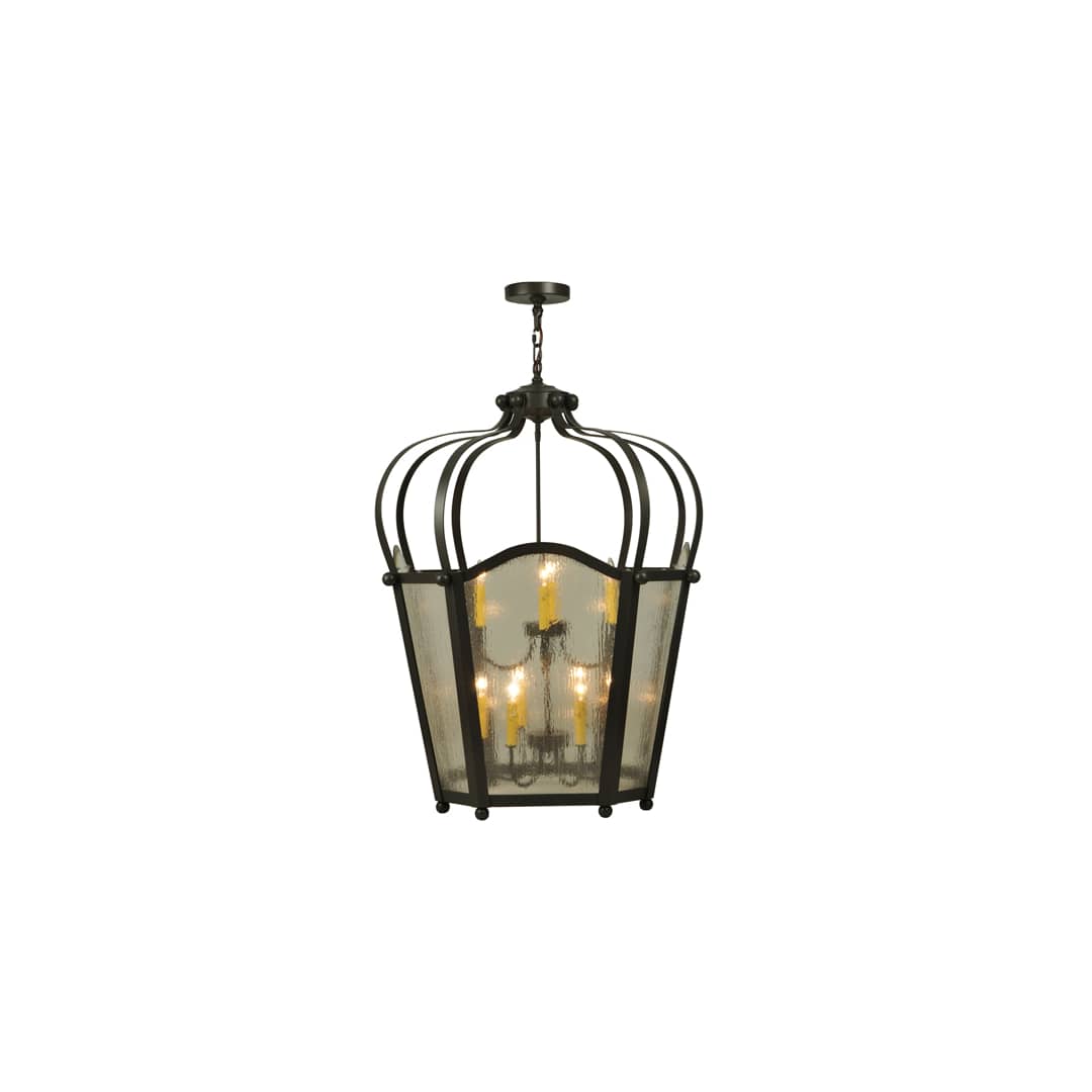 Citadel 10 Light 33" Wide Taper Candle Pendant