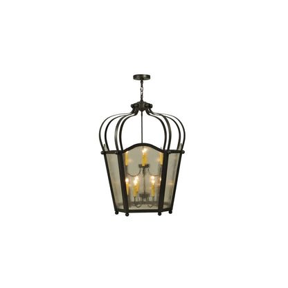 Citadel 10 Light 33" Wide Taper Candle Pendant