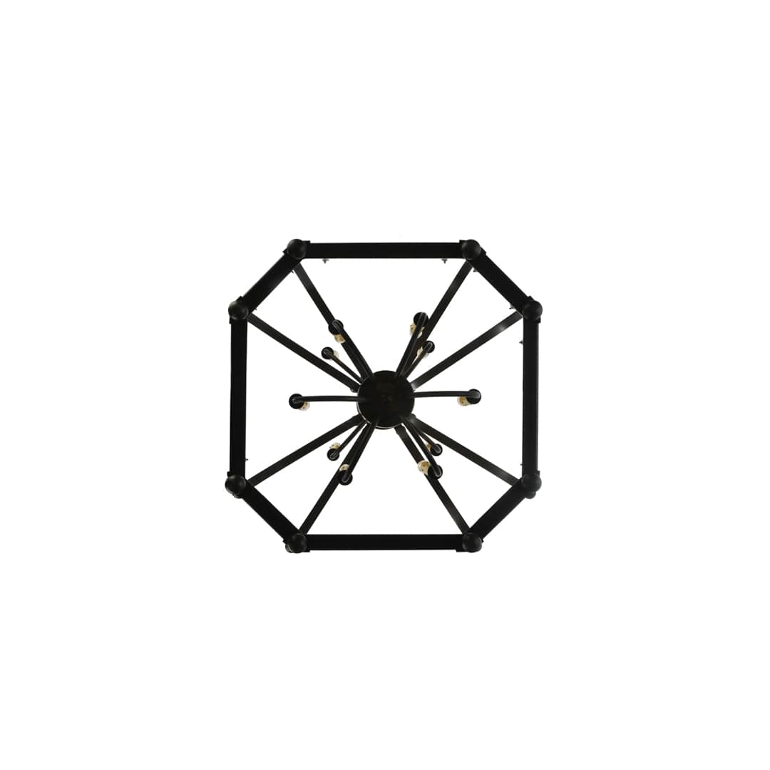 Citadel 10 Light 33" Wide Taper Candle Pendant