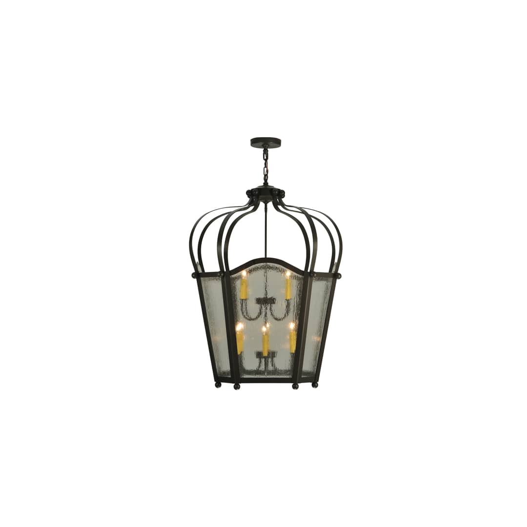 Citadel 10 Light 33" Wide Taper Candle Pendant