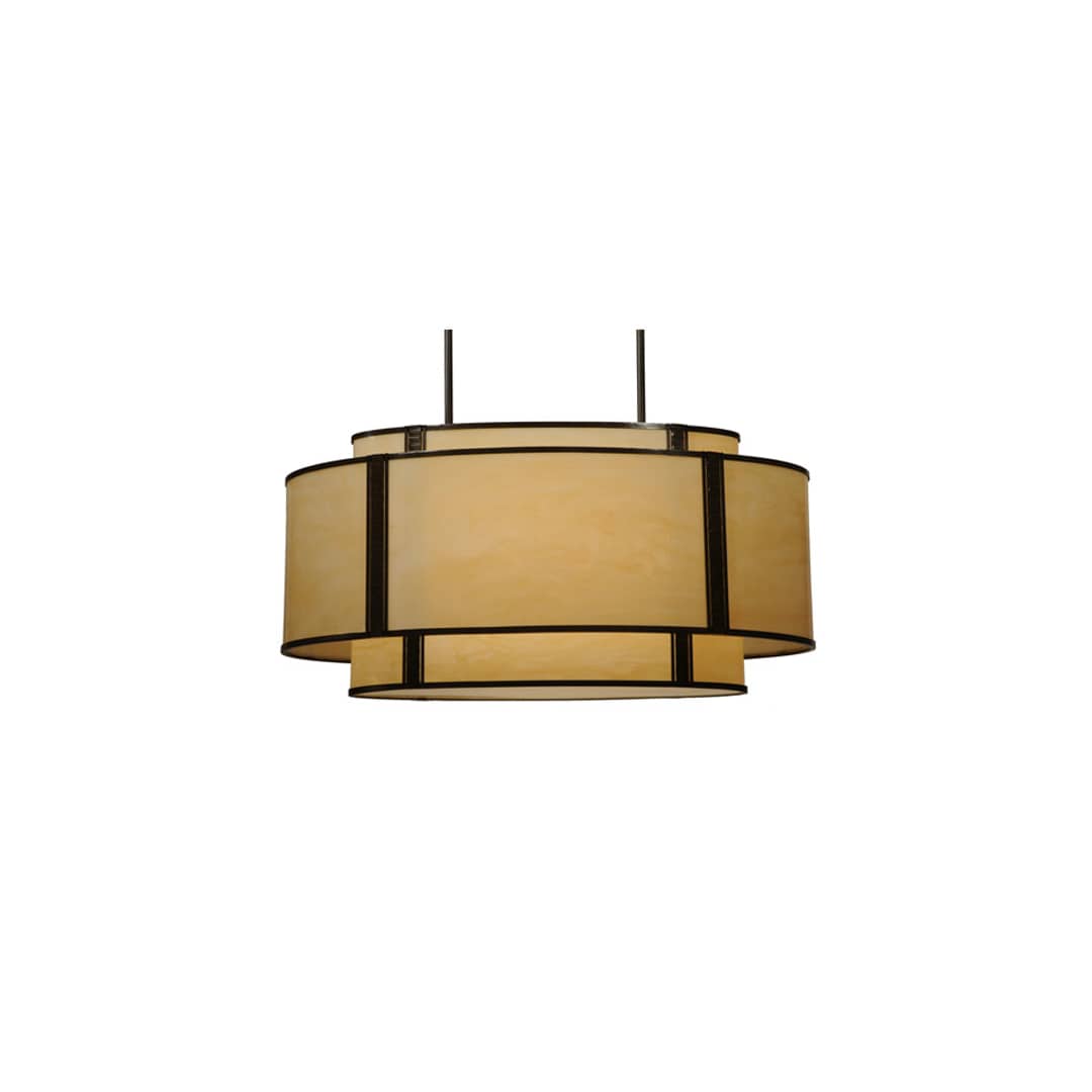 Palisade 4 Light 24" Wide Linear Pendant