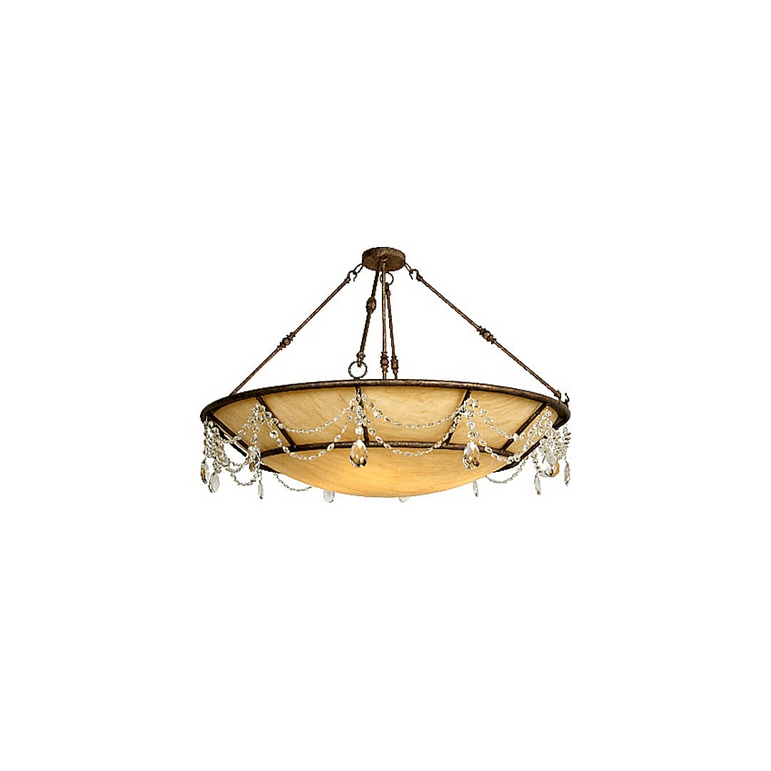 Anika 8 Light 48" Wide Crystal Pendant