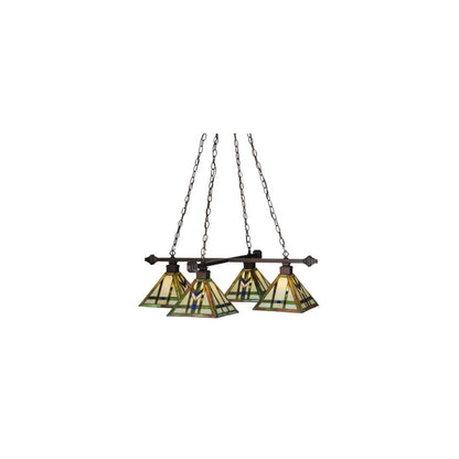 Prairie Wheat 4 Light 51" Wide Chandelier