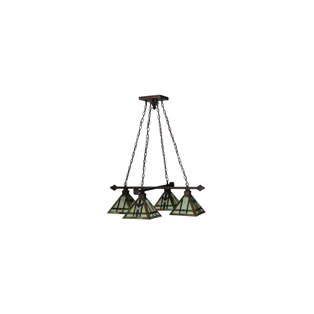 Prairie Wheat 4 Light 51" Wide Chandelier