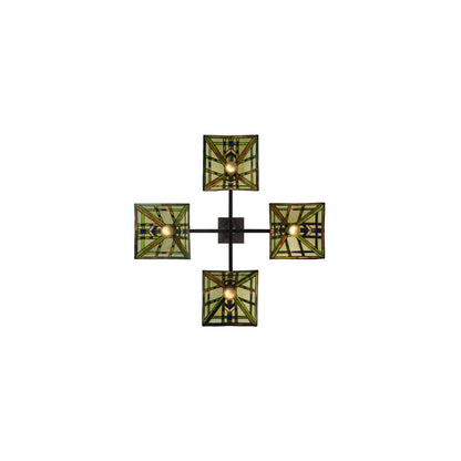 Prairie Wheat 4 Light 51" Wide Chandelier