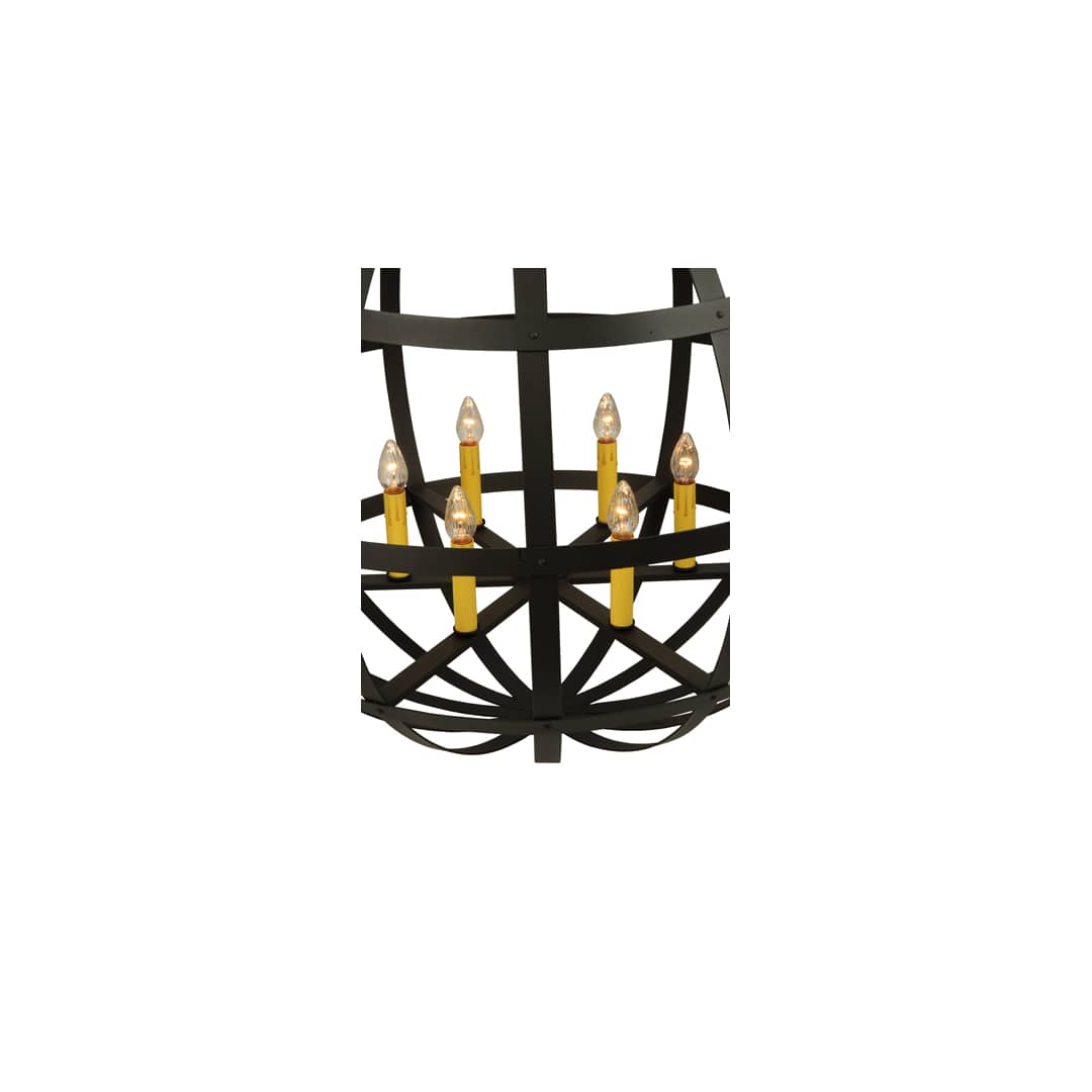 Atlas 6 Light 42" Wide Taper Candle Pendant