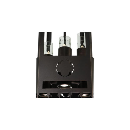 Woolf 3 Light 24" Wide Pillar Candle Pendant