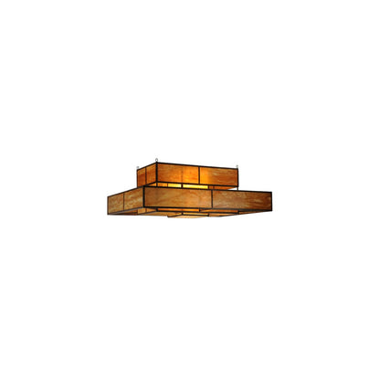 Fellowship 8 Light 72" Wide Semi-Flush Ceiling Fixture