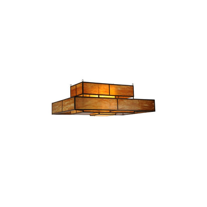 Fellowship 8 Light 72" Wide Semi-Flush Ceiling Fixture