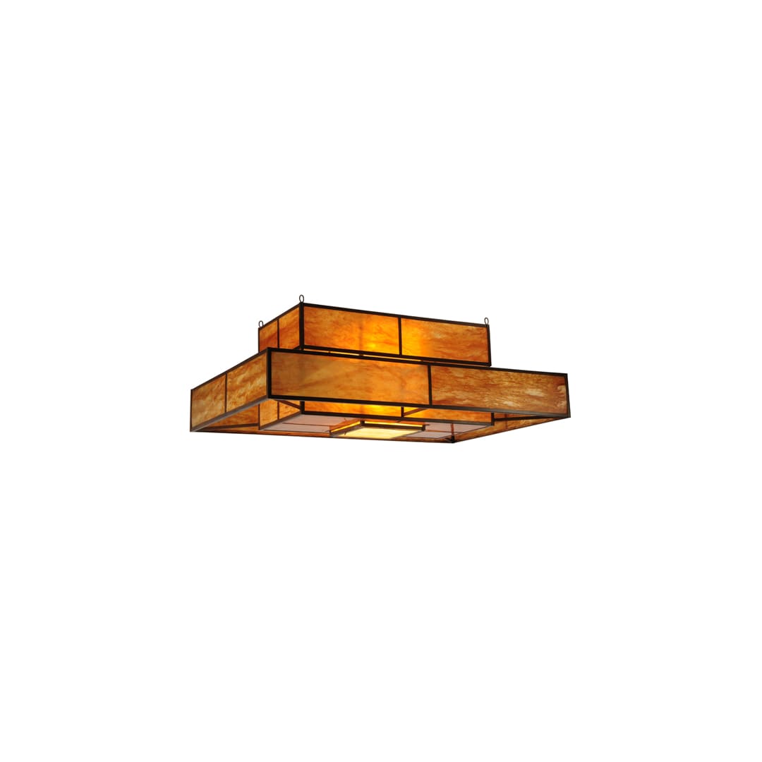 Fellowship 8 Light 72" Wide Semi-Flush Ceiling Fixture