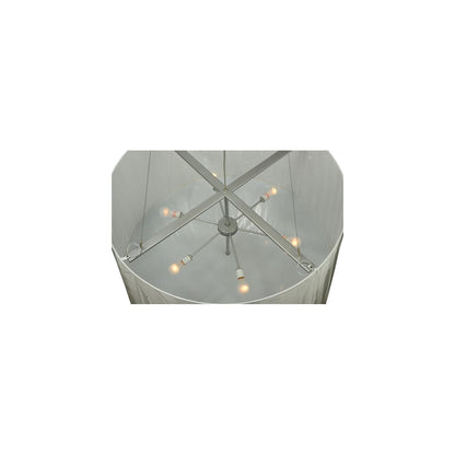 Cilindro 6 Light 48" Wide Suspension Pendant