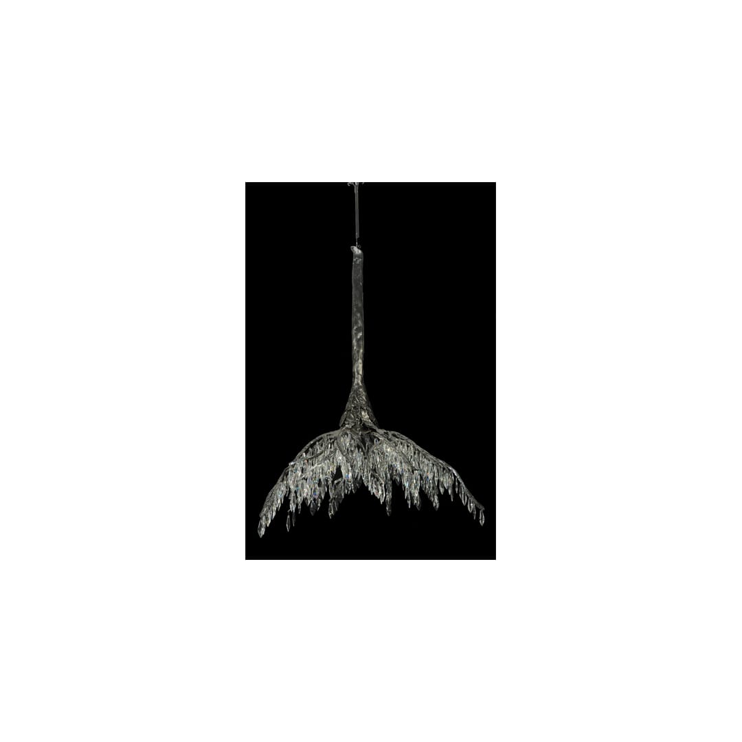 Winter at Stillwater 28" Wide LED Crystal Waterfall Chandelier