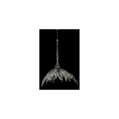 Winter at Stillwater 28" Wide LED Crystal Waterfall Chandelier