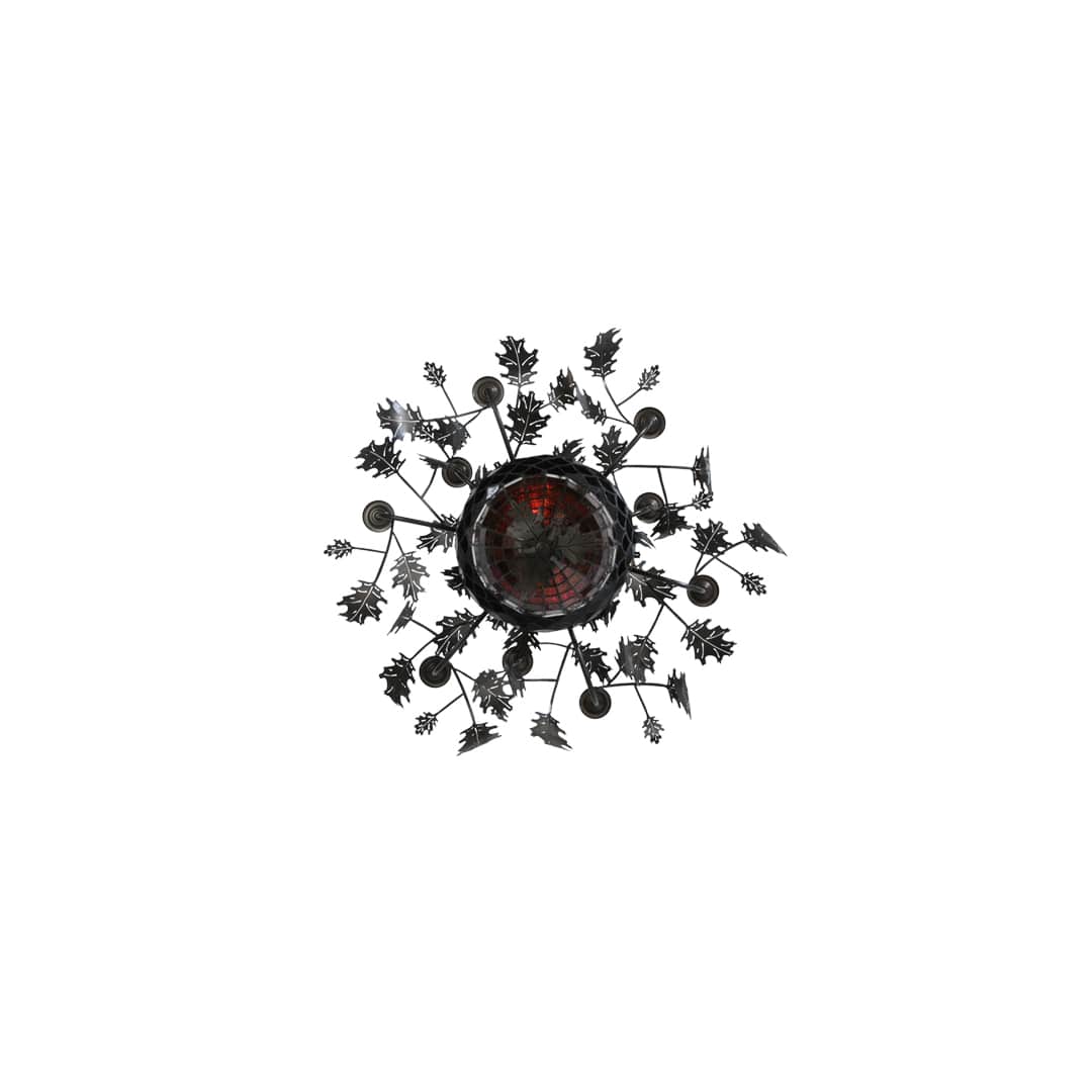 Greenbriar Oak 11 Light 34" Wide Taper Candle Style Chandelier