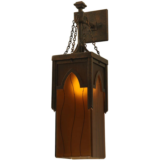 6.25" W Cordoba Fused Glass Wall Sconce