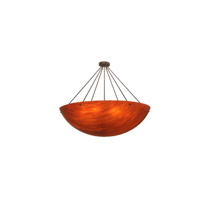 Rio 8 Light 48" Wide Semi-Flush Bowl Ceiling Fixture