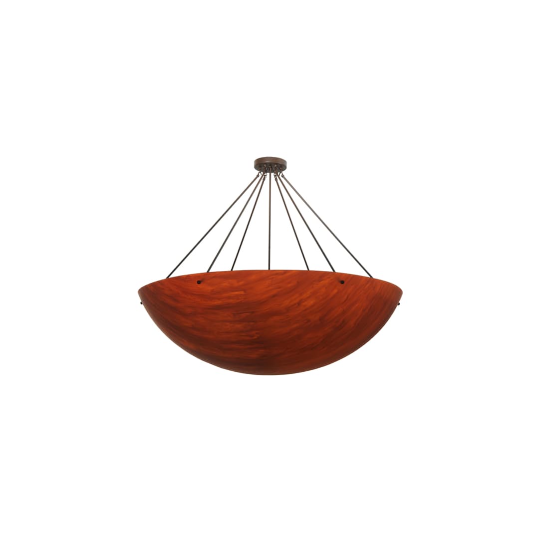 Rio 8 Light 48" Wide Semi-Flush Bowl Ceiling Fixture