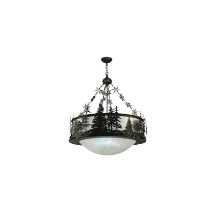 Snowflake 3 Light 32" Wide Pendant