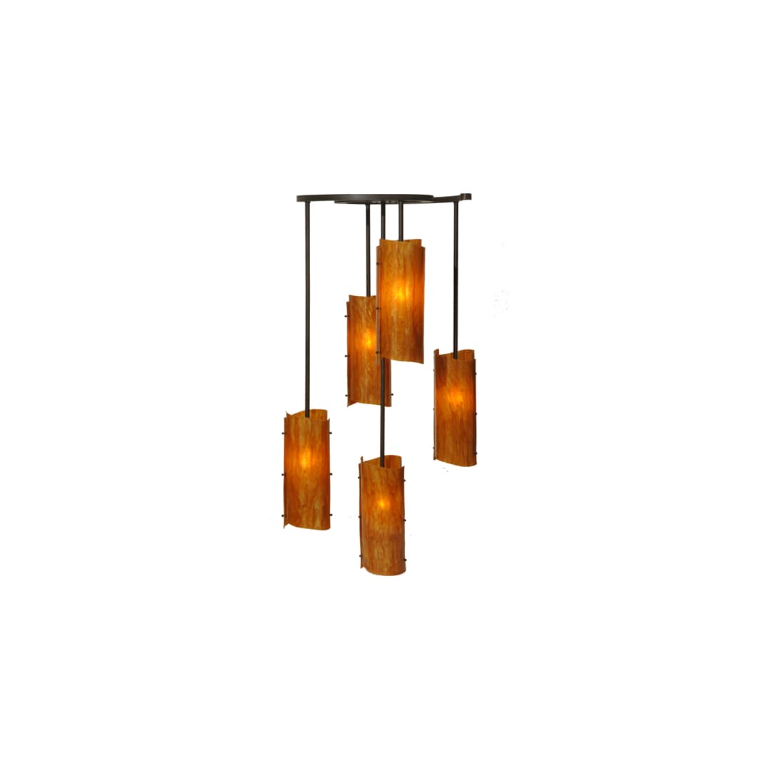 Vortex 5 Light 34" Wide Chandelier