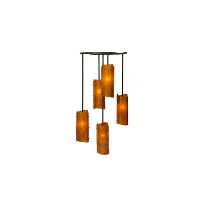 Vortex 5 Light 34" Wide Chandelier